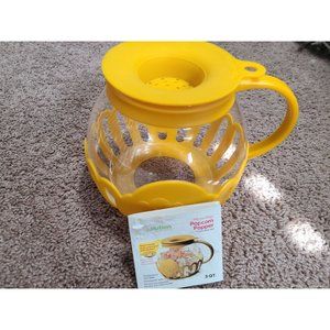 Micro Pop Pocorn Maker New without box. Yellow.